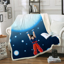 Load image into Gallery viewer, dragon ball z blanket