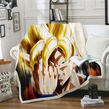 Load image into Gallery viewer, Drgon Ball Z Throw Blanket