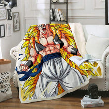 Load image into Gallery viewer, dragon ball z blanket