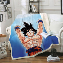 Load image into Gallery viewer, Dragon Ball Z Throw Blanket