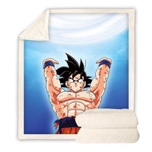 Load image into Gallery viewer, Dragon Ball Z Throw Blanket