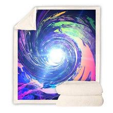 Load image into Gallery viewer, Galaxy Printed Throw Blanket