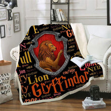 Load image into Gallery viewer, Harry Potter Gryffindor Throw Blanket 