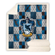 Load image into Gallery viewer, harry potter ravenclaw blanket