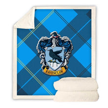 Load image into Gallery viewer, Harry Potter Ravenclaw Fleece Blanket