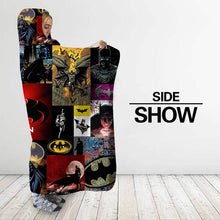 Load image into Gallery viewer, Batman Hooded Blanket