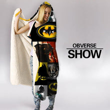 Load image into Gallery viewer, Batman Hooded Blanket