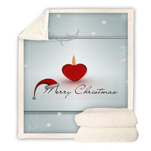 Load image into Gallery viewer, Christmas Blanket | Christmas Fleece Throw Blanket for Adult and Kids