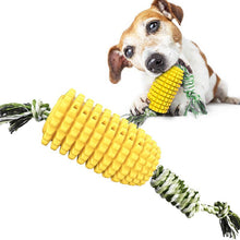 Load image into Gallery viewer, Dog Toothbrush Chew Toy Corn Molar Stick