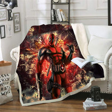 Load image into Gallery viewer, Deadpool Throw Blanket 