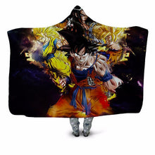 Load image into Gallery viewer, Dragon Ball Hooded Blanket