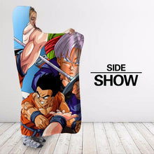 Load image into Gallery viewer, Dragon Ball Hooded Blanket