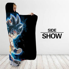 Load image into Gallery viewer, Dragon Ball Hooded Blanket