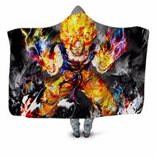 Load image into Gallery viewer, Dragon Ball Hooded Blanket