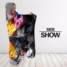 Load image into Gallery viewer, Dragon Ball Hooded Blanket