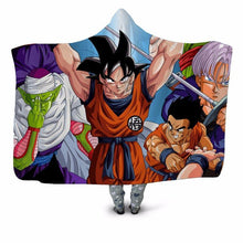 Load image into Gallery viewer, Dragon Ball Hooded Blanket