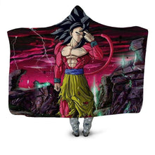 Load image into Gallery viewer, Dragon Ball Hooded Blanket