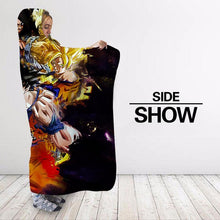 Load image into Gallery viewer, Dragon Ball Hooded Blanket