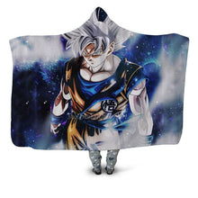 Load image into Gallery viewer, Drgon Ball Z Hooded Blanket