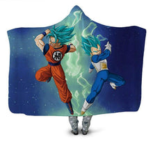 Load image into Gallery viewer, Dragon Ball Hooded Blanket