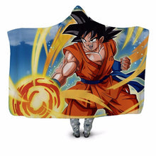 Load image into Gallery viewer, Dragon Ball Hooded Blanket