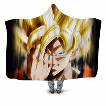Load image into Gallery viewer,  Dragon Ball Hooded Blanket