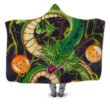 Load image into Gallery viewer, Dragon Ball Z Hooded Blanket