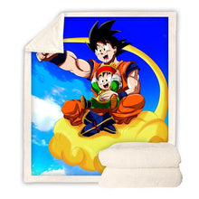 Load image into Gallery viewer, Dragon Ball Z Throw Blanket