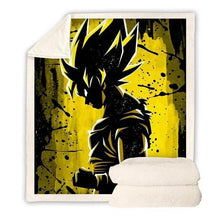 Load image into Gallery viewer, Dragon Ball Z Throw Blanket