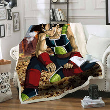 Load image into Gallery viewer, Dragon Ball Z Throw Blanket