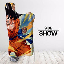 Load image into Gallery viewer, Dragon Ball Hooded Blanket