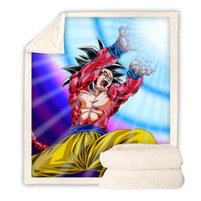 Load image into Gallery viewer, Dragon Ball Z Throw Blanket