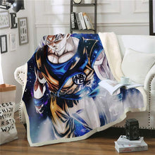 Load image into Gallery viewer, Dragon Ball Z Throw Blanket