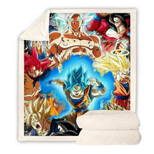 Load image into Gallery viewer, Dragon Ball Z Throw Blanket