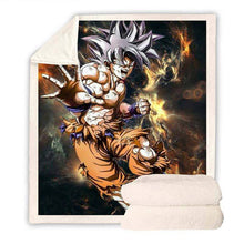 Load image into Gallery viewer, Dragon Ball Z Throw Blanket