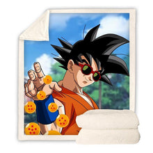 Load image into Gallery viewer, Drgon Ball Z Throw Blanket