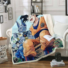 Load image into Gallery viewer, Dragon Ball Z Throw Blanket