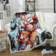 Load image into Gallery viewer, Dragon Ball Z Throw Blanket