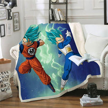 Load image into Gallery viewer, Dragon Ball Z Throw Blanket