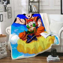 Load image into Gallery viewer, Dragon Ball Z Throw Blanket