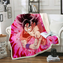 Load image into Gallery viewer, Dragon Ball Z Throw Blanket