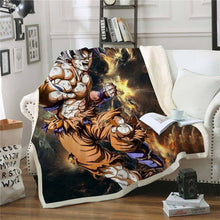 Load image into Gallery viewer, Dragon Ball Z Throw Blanket