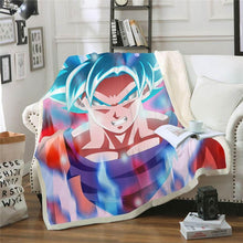 Load image into Gallery viewer, Dragon Ball Z Throw Blanket