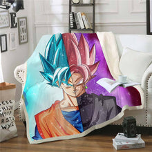 Load image into Gallery viewer, Dragon Ball Z Throw Blanket