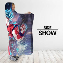 Load image into Gallery viewer, Dragon Ball Hooded Blanket