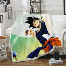 Load image into Gallery viewer, Dragon Ball Z Throw Blanket