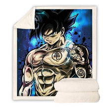 Load image into Gallery viewer, Dragon Ball Z Goku Throw Blanket