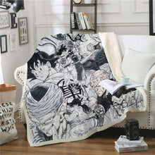Load image into Gallery viewer, Dragon Ball Z Throw Blanket