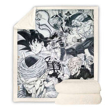 Load image into Gallery viewer, Dragon Ball Z Throw Blanket