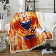 Load image into Gallery viewer, Dragon Ball Z Throw Blanket